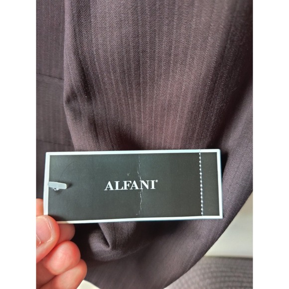 Alfani Men's Black Blazer Sports Coat Suit Jacket Size‎ Large NWT Pinstripe - Picture 4 of 6